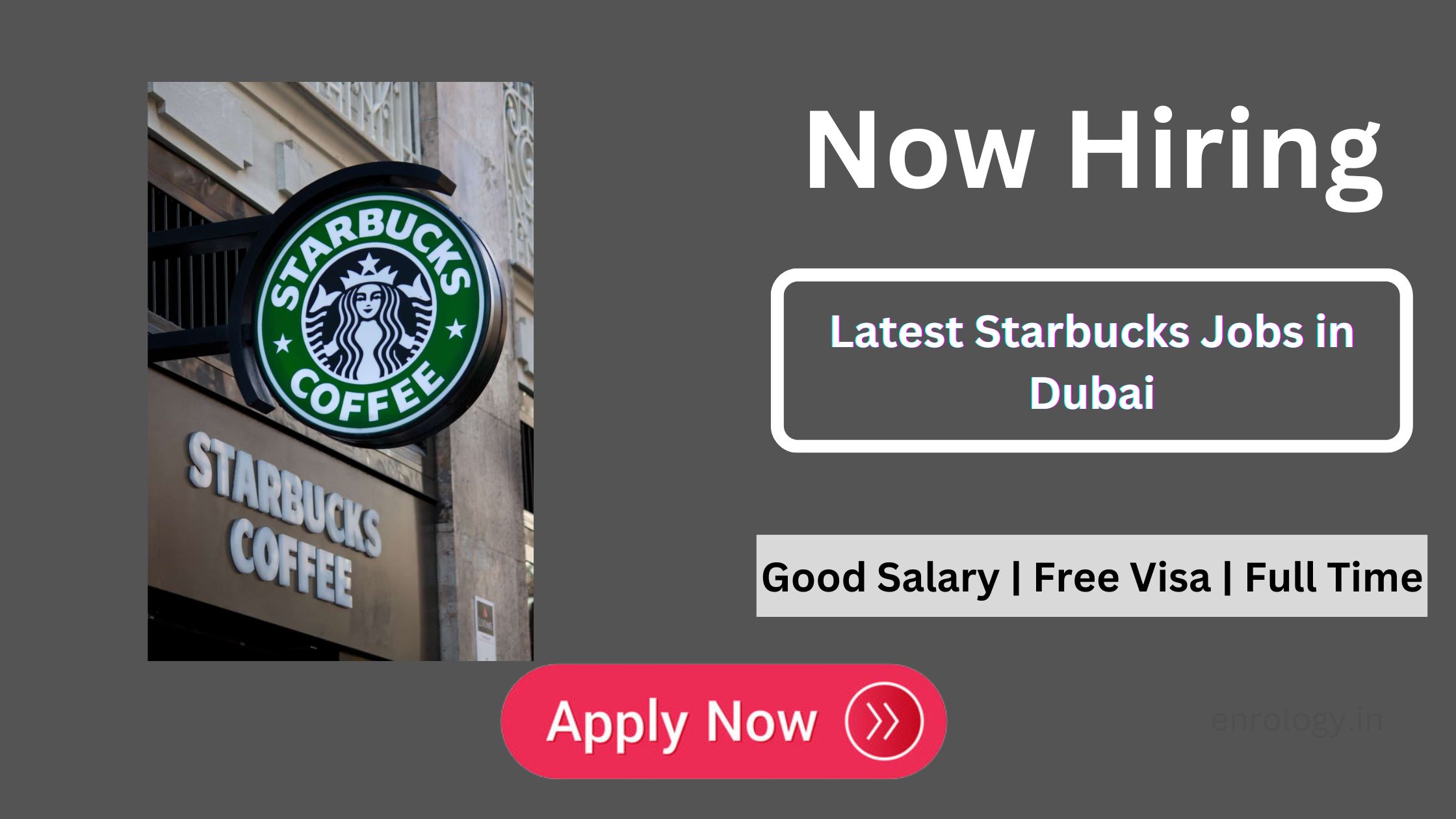 Starbucks UAE Opportunities Announced in Dubai