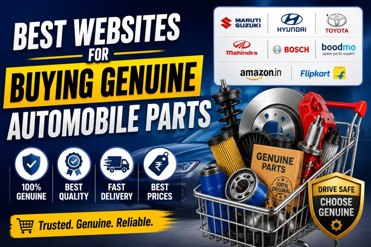 Best Websites for Buying Genuine Automobile Parts in India