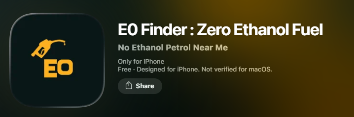 E0 Finder App on Apple App Store