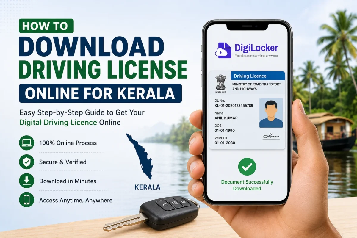 How to Download Your Driving Licence Online in Kerala
