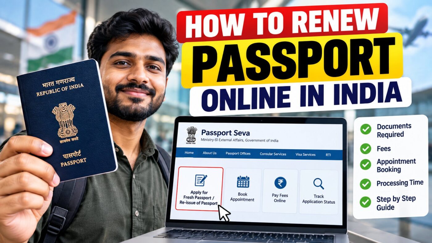 How to Renew Your Passport Online in India